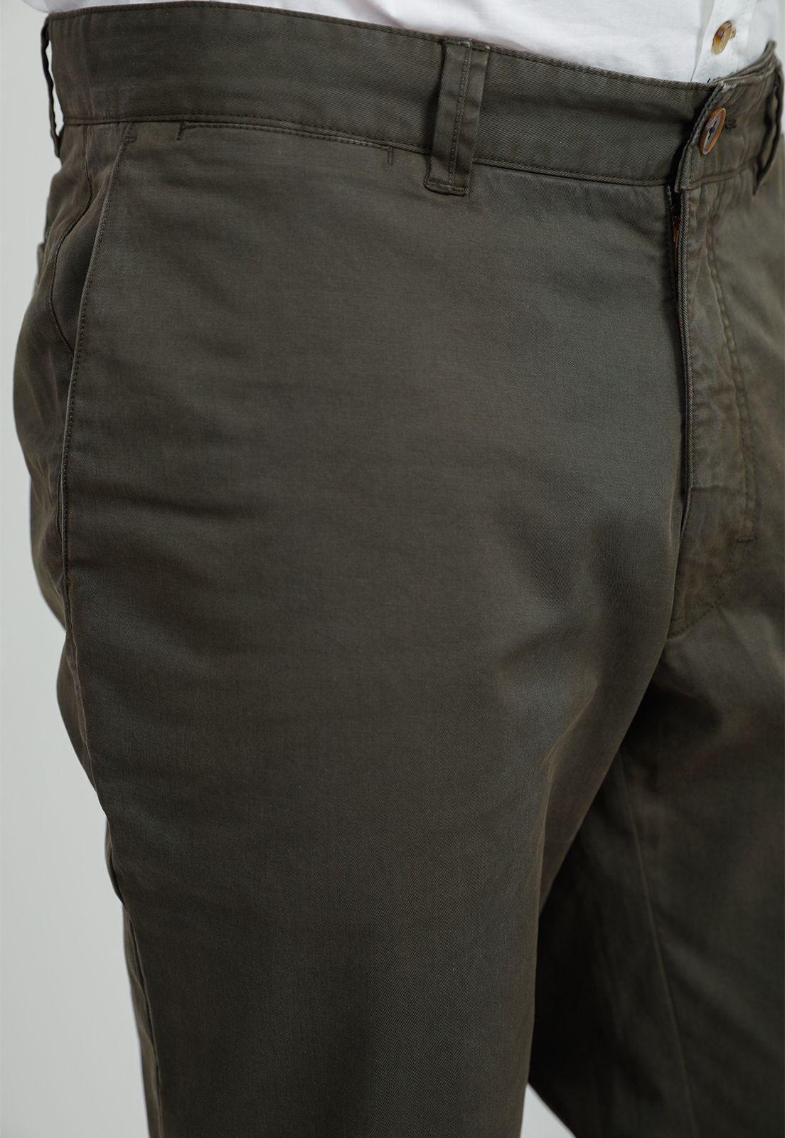 Pantalón hombre Slim Fit Vinci Algodón Verde-2