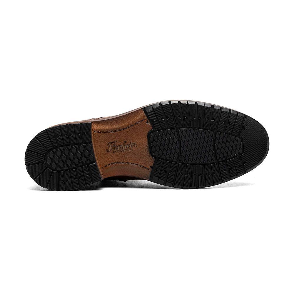 Botines Casual Forge Plain Toe Lace Up Cognac-6