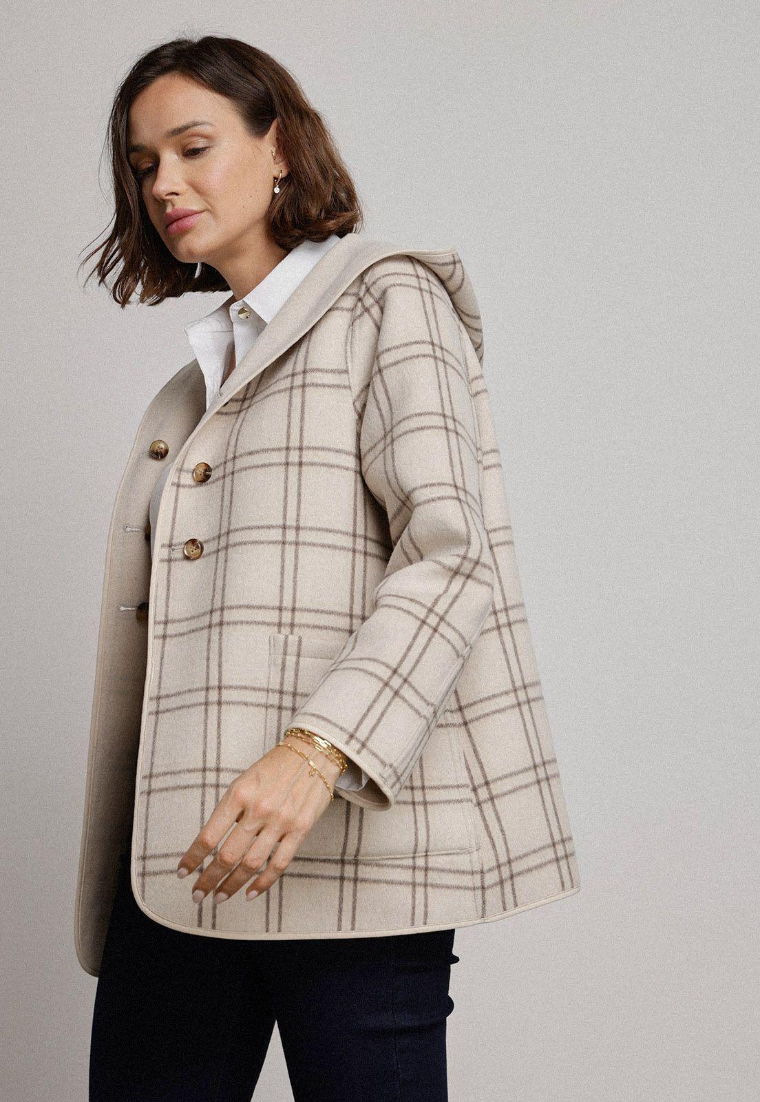 Chaquetón Anele Reversible Crudo-1