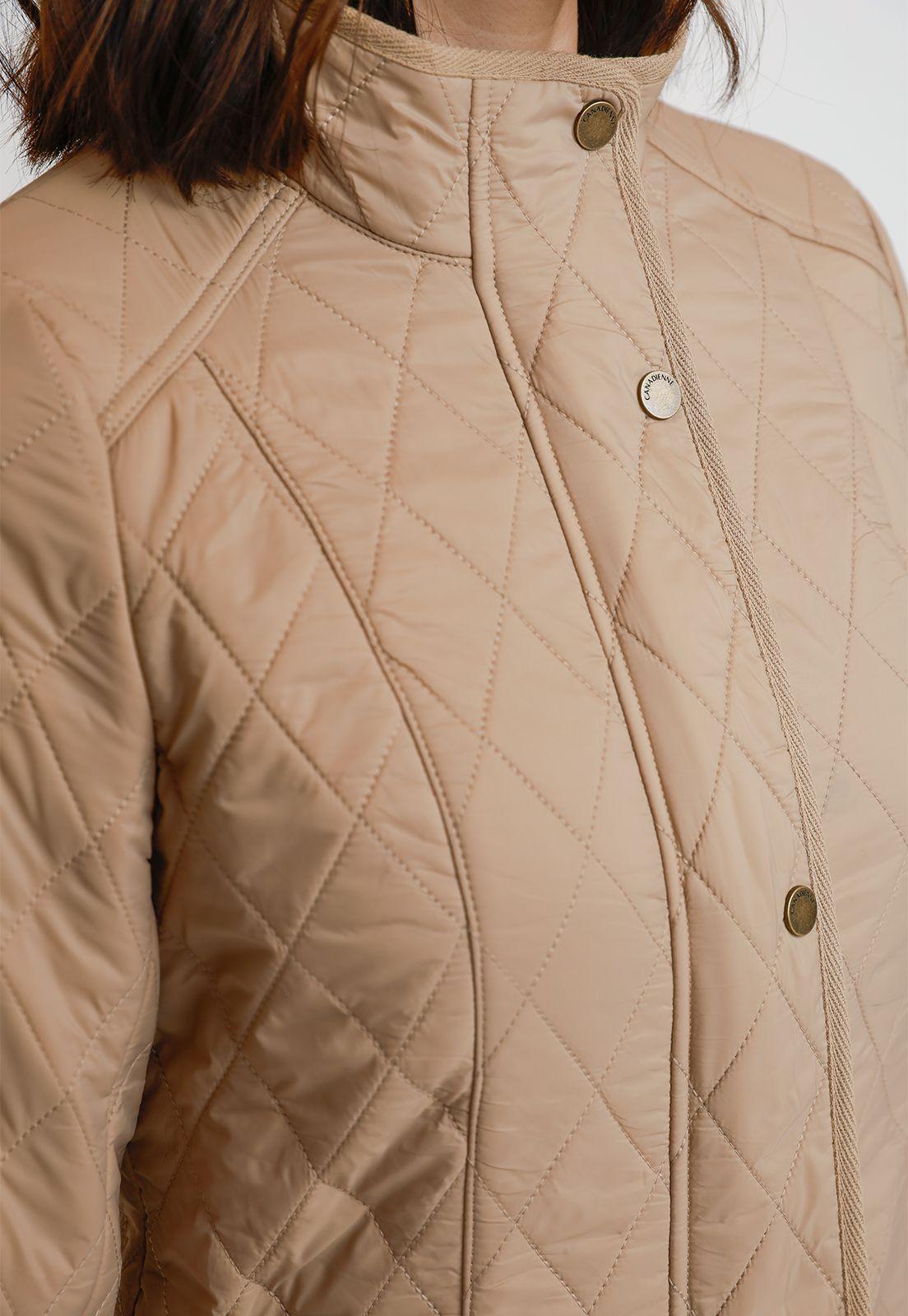 Parka Ligera Mujer Beige-2