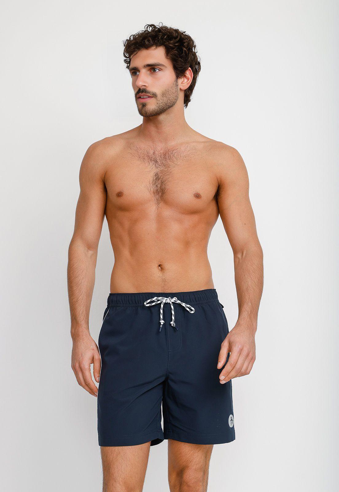 Traje De Baño Hombre Azul Navy OPSB1002-0