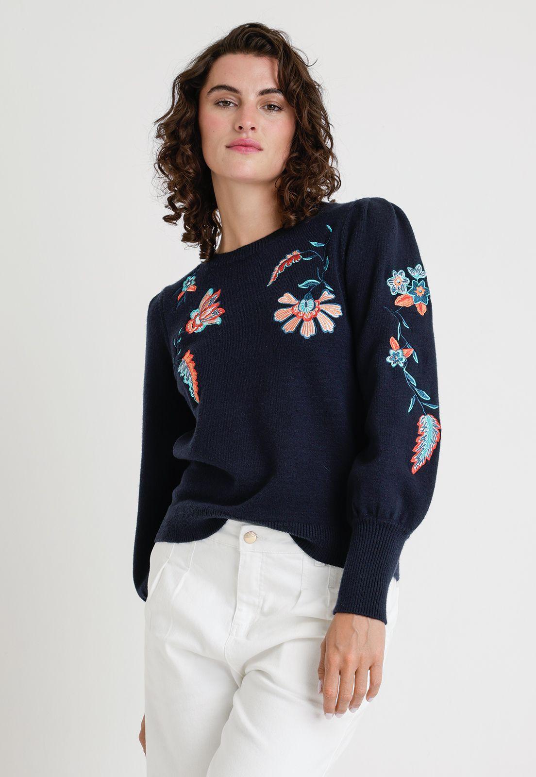 Tejido De Mujer Modelo Ariana Color Petroleo-0