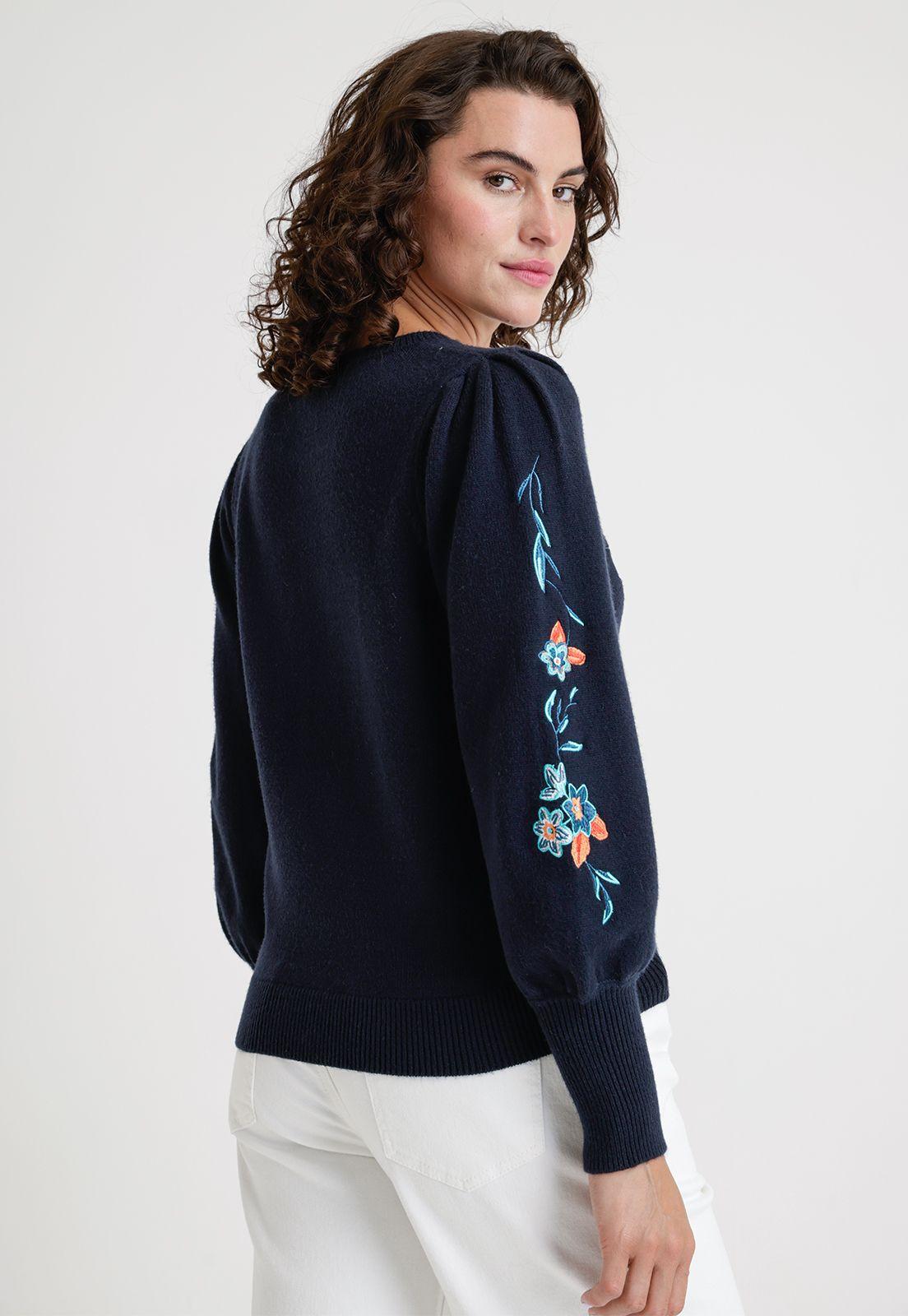 Tejido De Mujer Modelo Ariana Color Petroleo-1