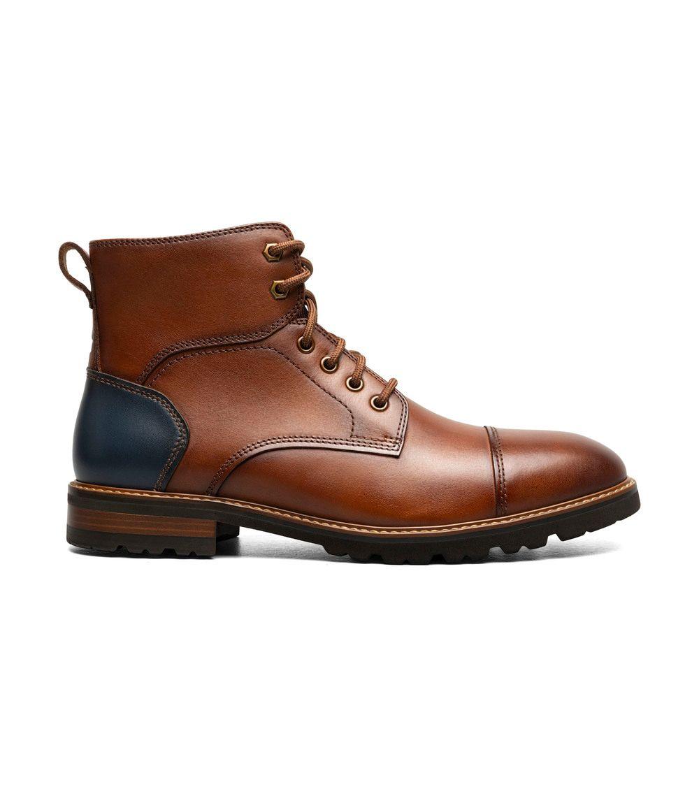 Botines Hombre Renegade Cap Lace Boot Cognac-1