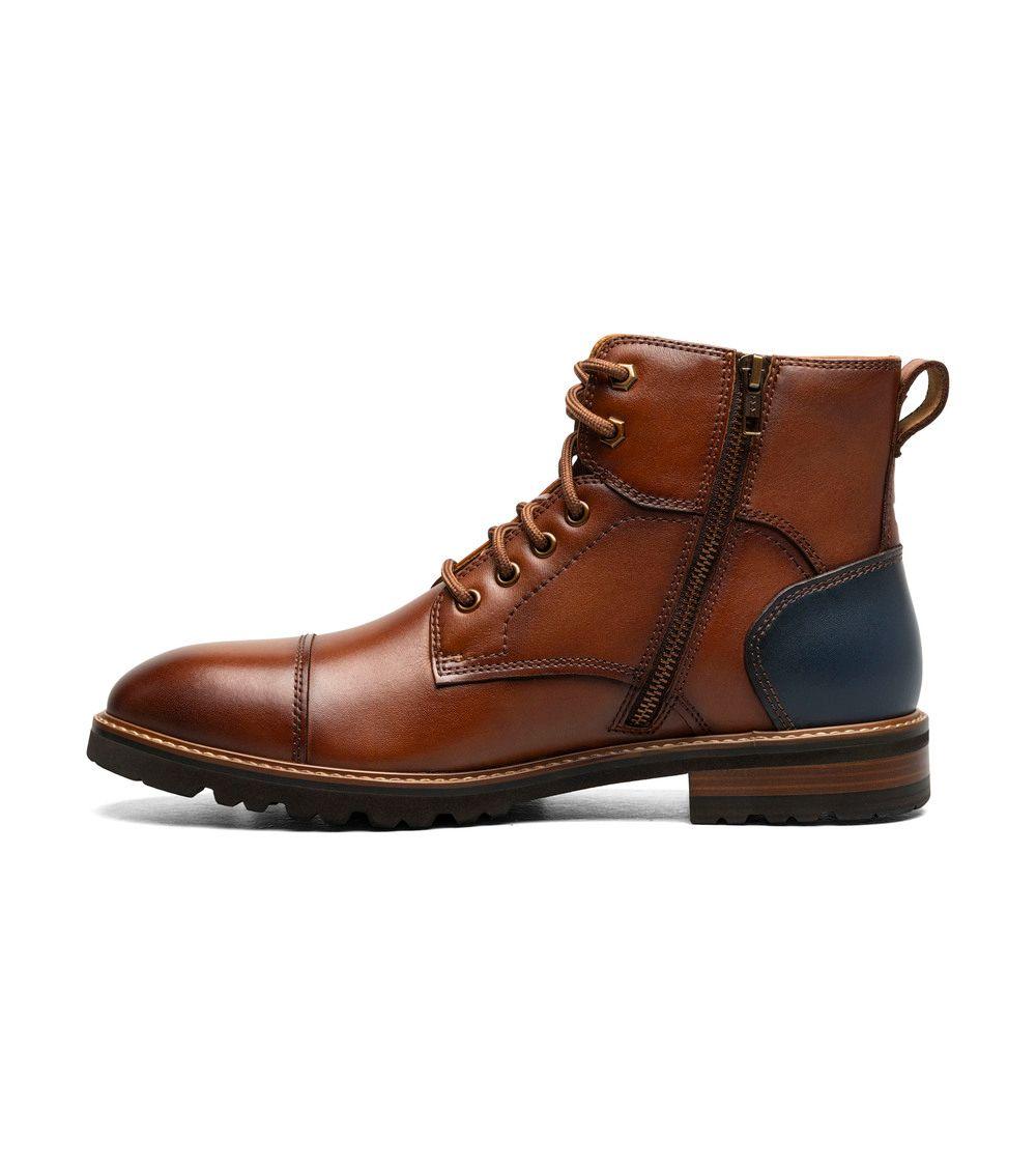 Botines Hombre Renegade Cap Lace Boot Cognac-2
