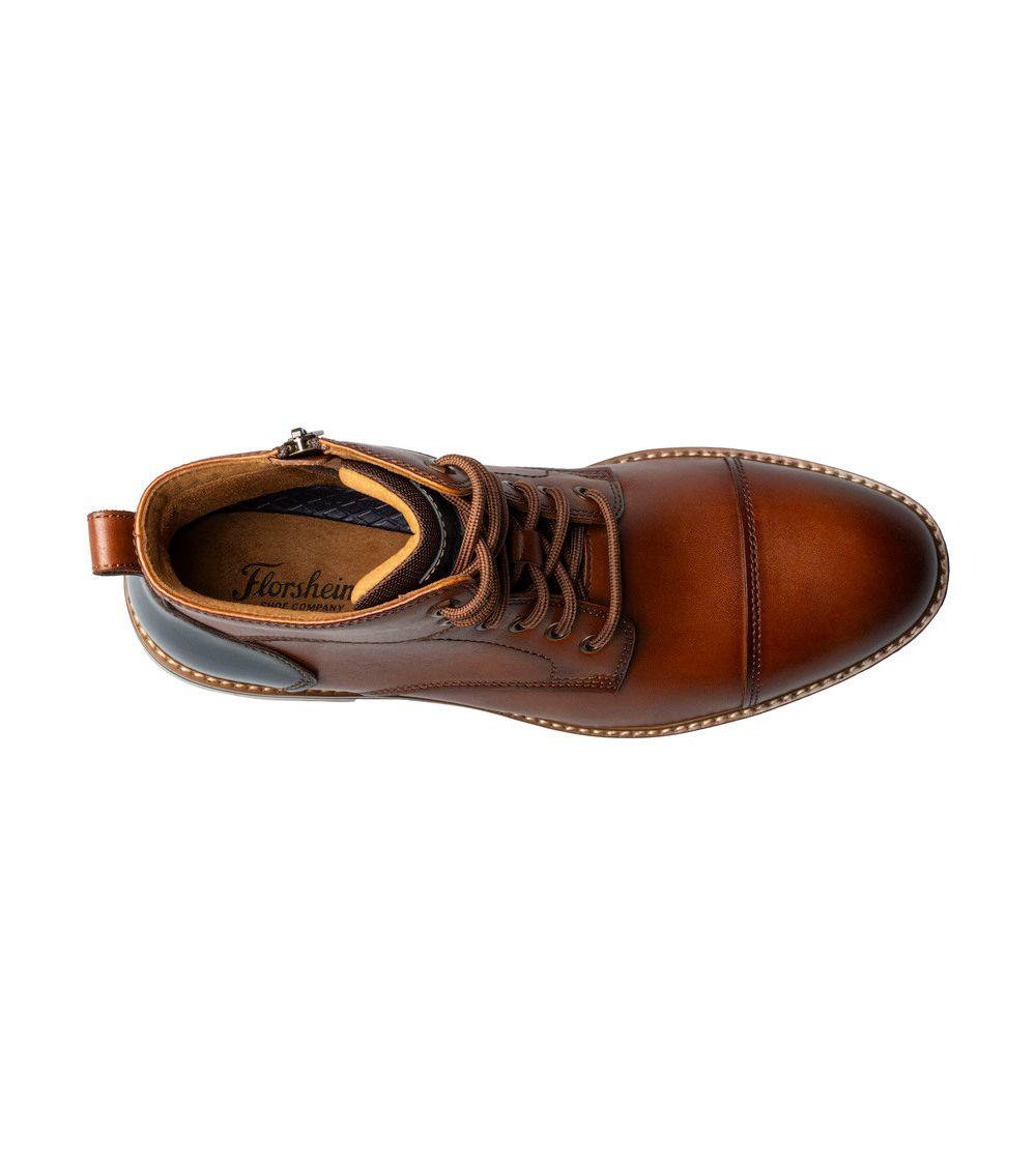 Botines Hombre Renegade Cap Lace Boot Cognac-6
