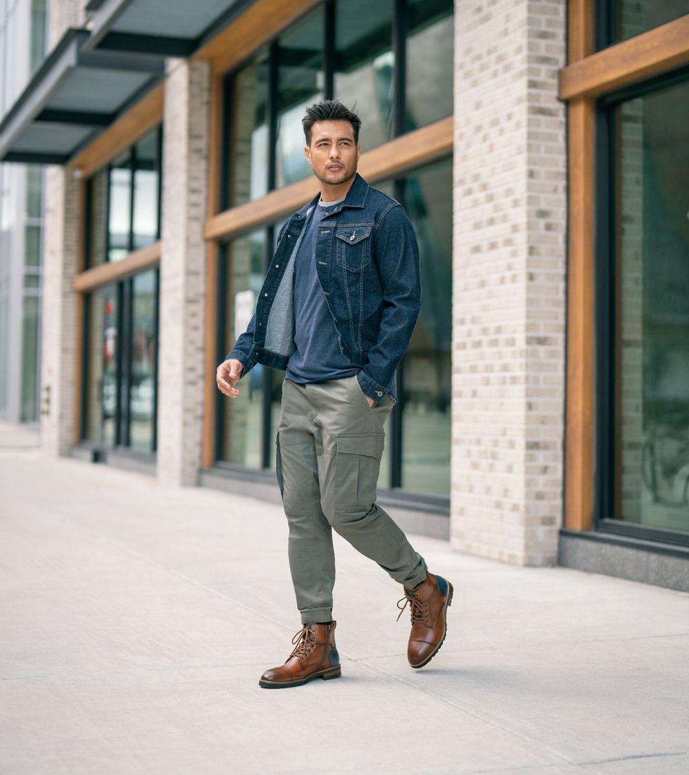 Botines Hombre Renegade Cap Lace Boot Cognac-8