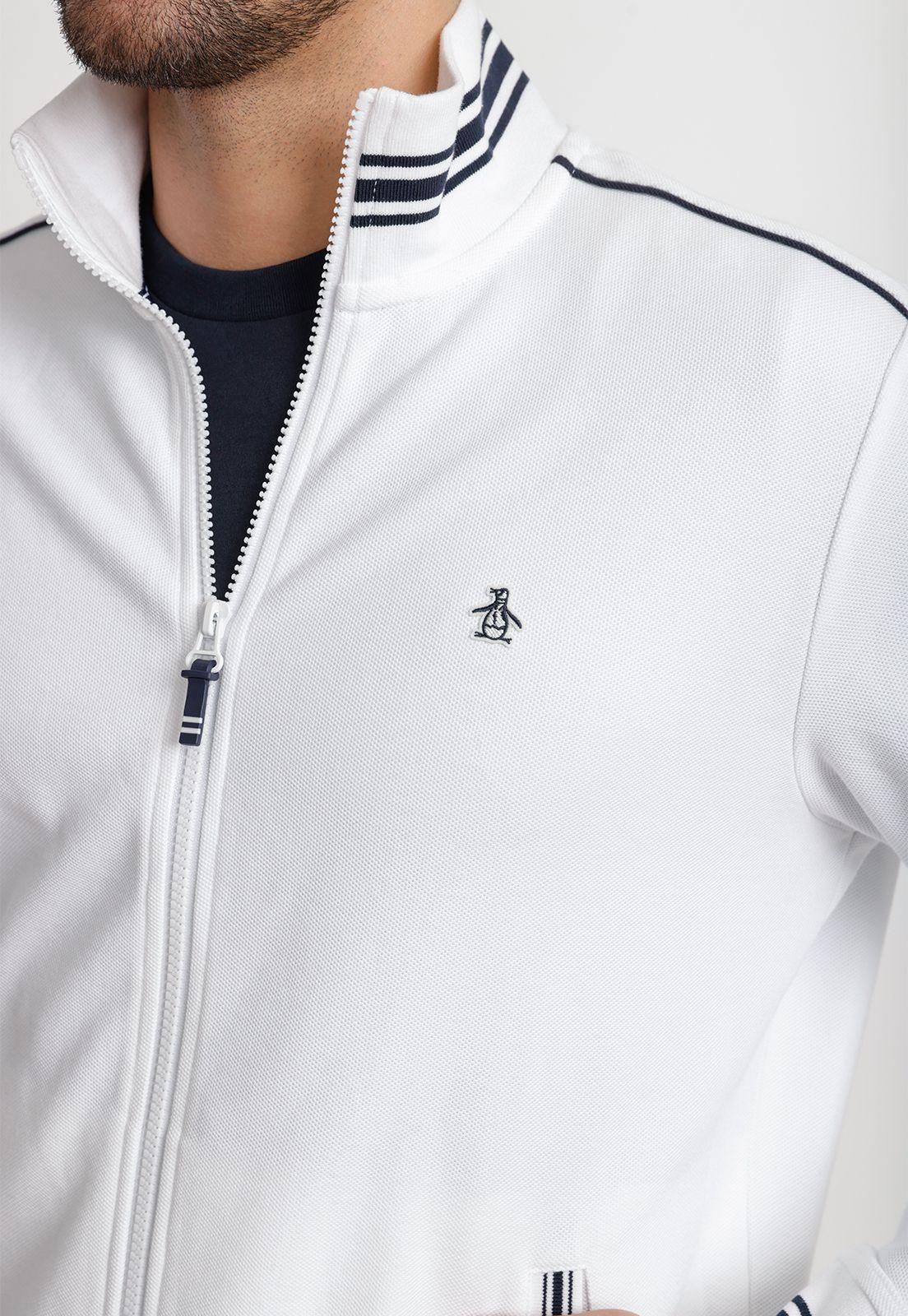 Chaqueta Hombre Deportiva Blanca-2