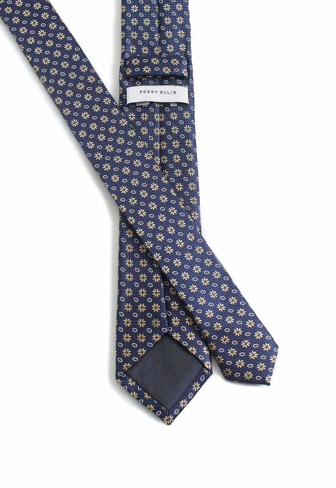 Corbata Seda Navy Resist Spill-2