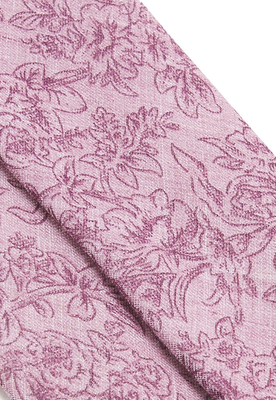 Corbata De Hombre Estampado Burdeo-3