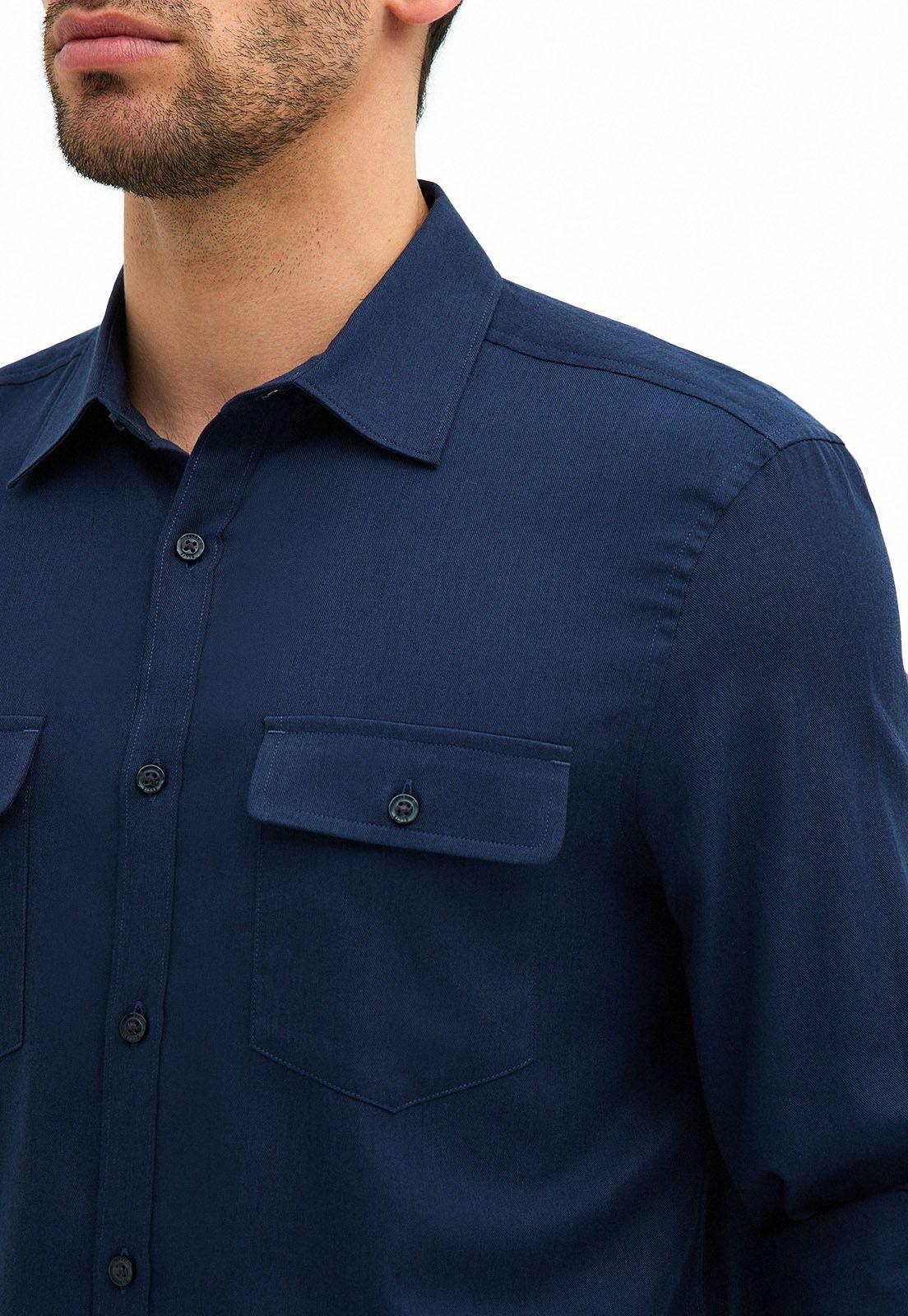 Camisa Untucked Lisa Navy-2