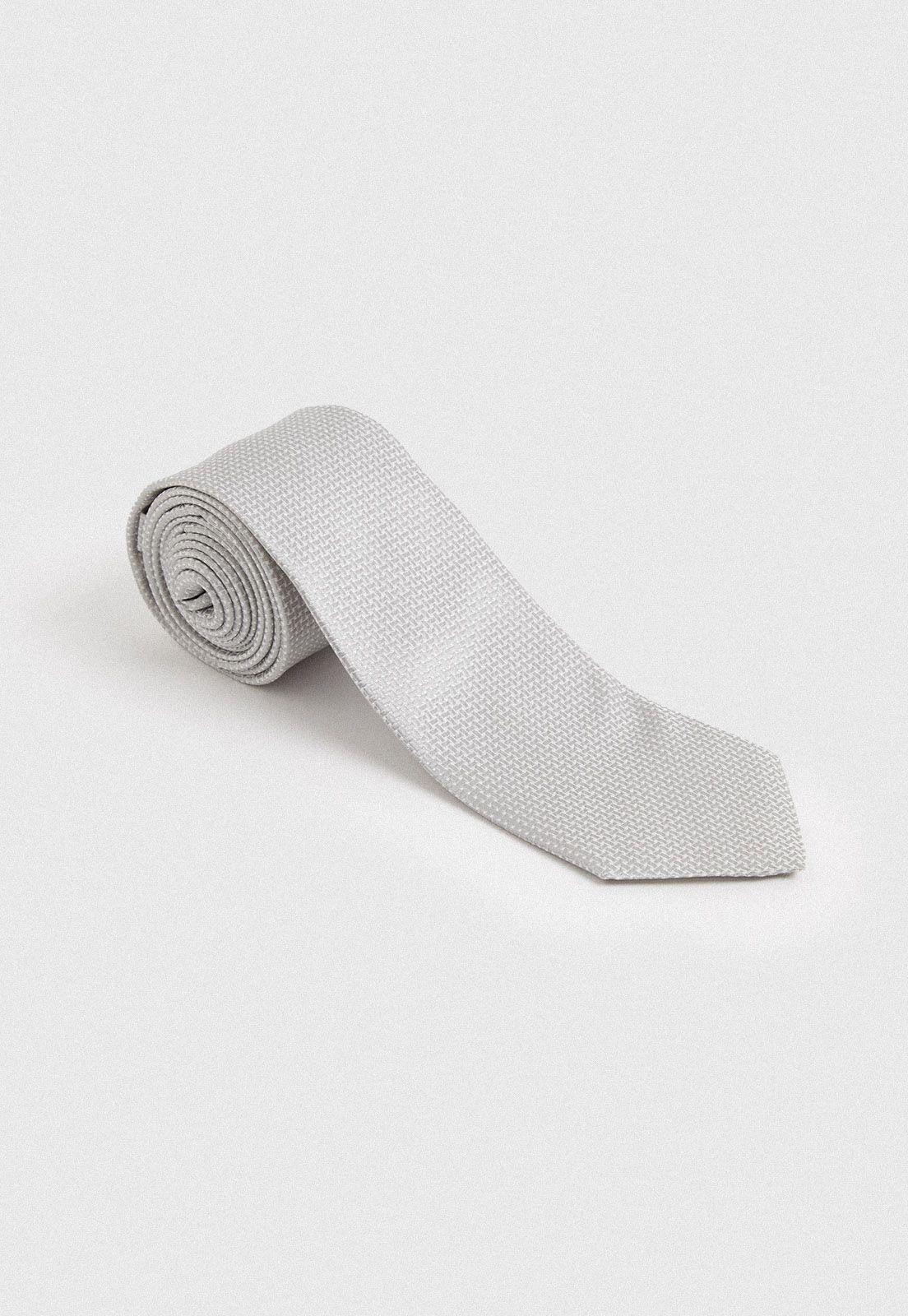Corbata hombre luxury gris-0