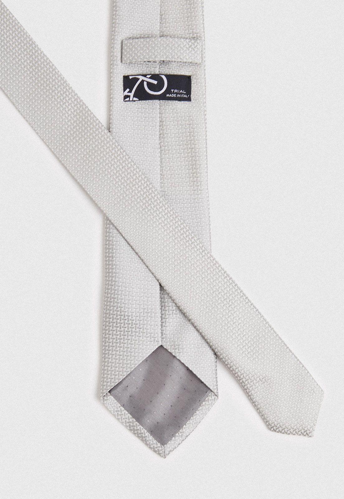 Corbata hombre luxury gris-2
