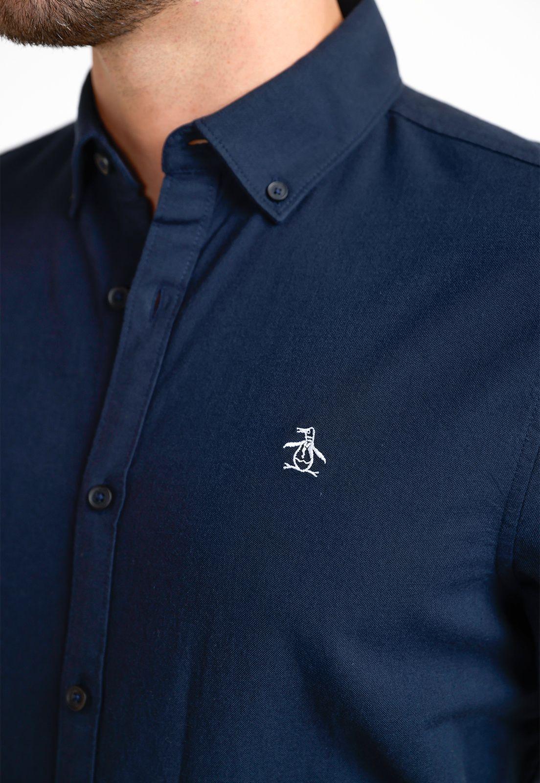 Camisa De Hombre Navy-2