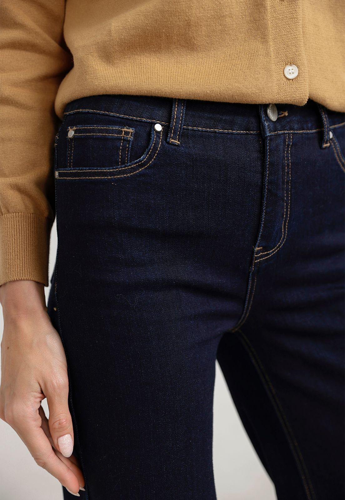 Jeans Mujer Baya Algodón Índigo-2