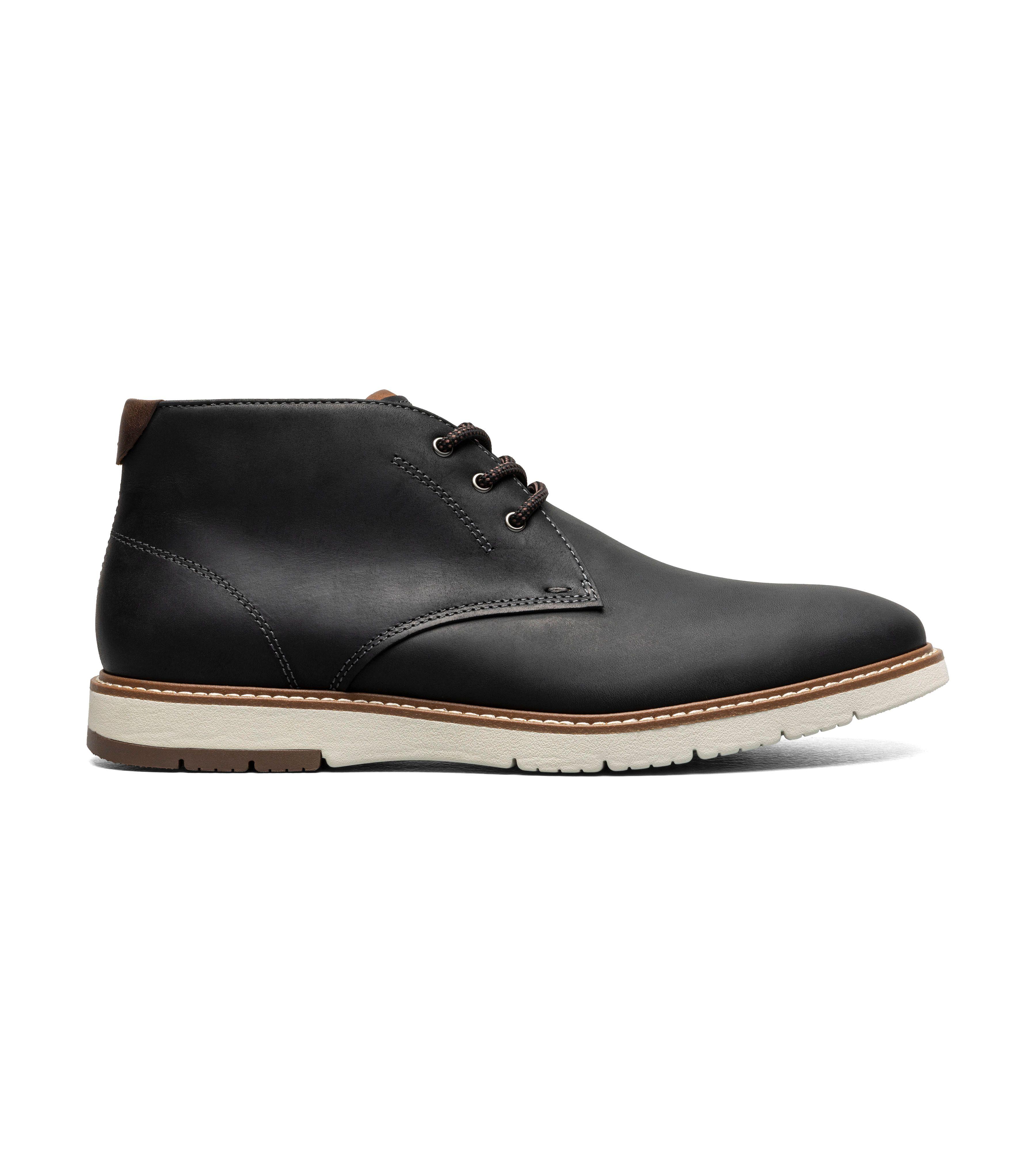 Botines Casual Hombre Vibe Plain Chukka Negro-2