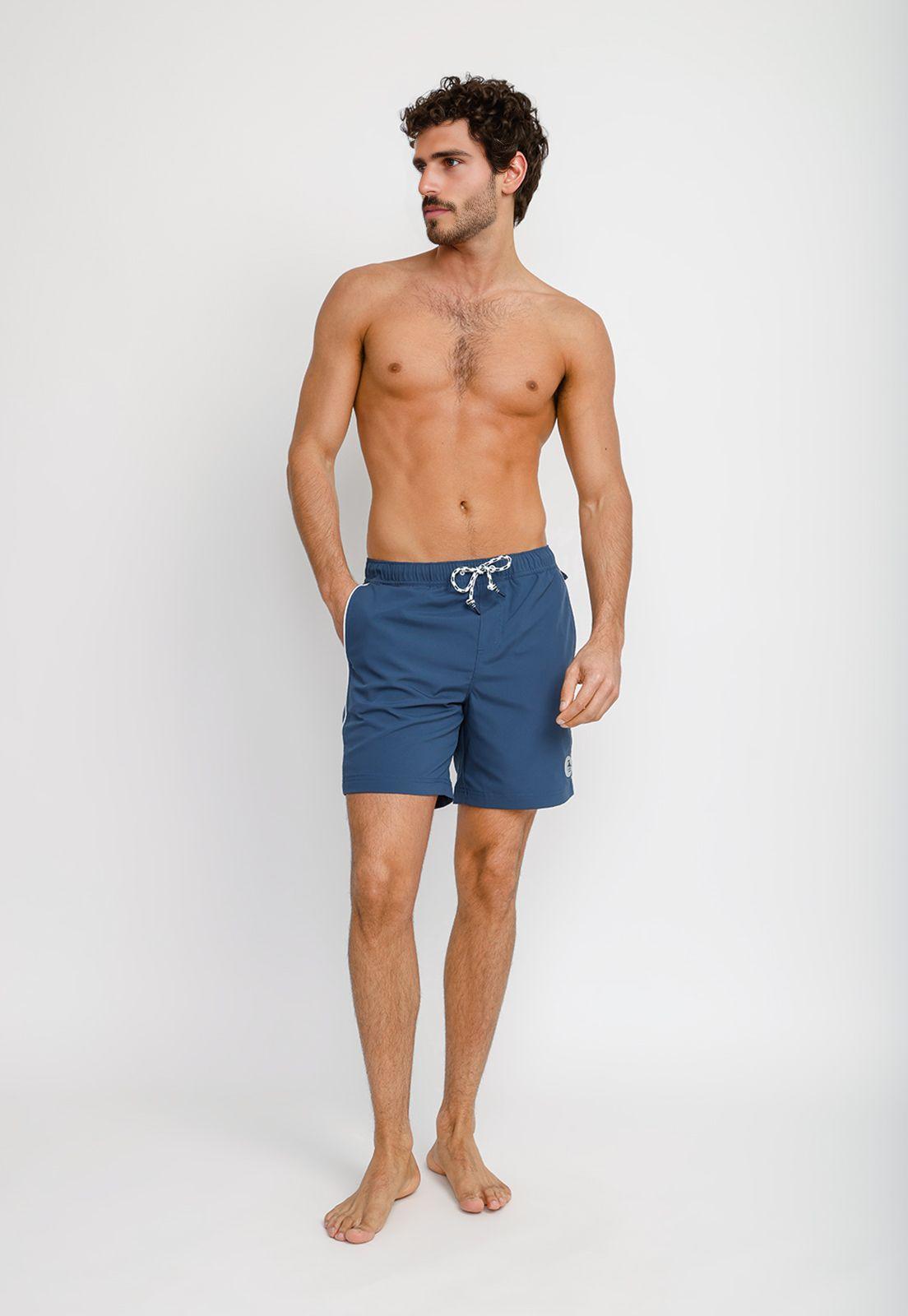 Traje De Baño Hombre Azul Petróleo OPSB1002-3