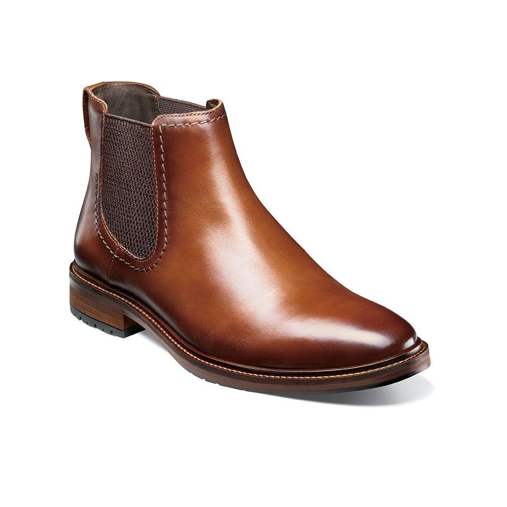 Botines Casual Forge Plain Toe Gore Boot Cognac-0