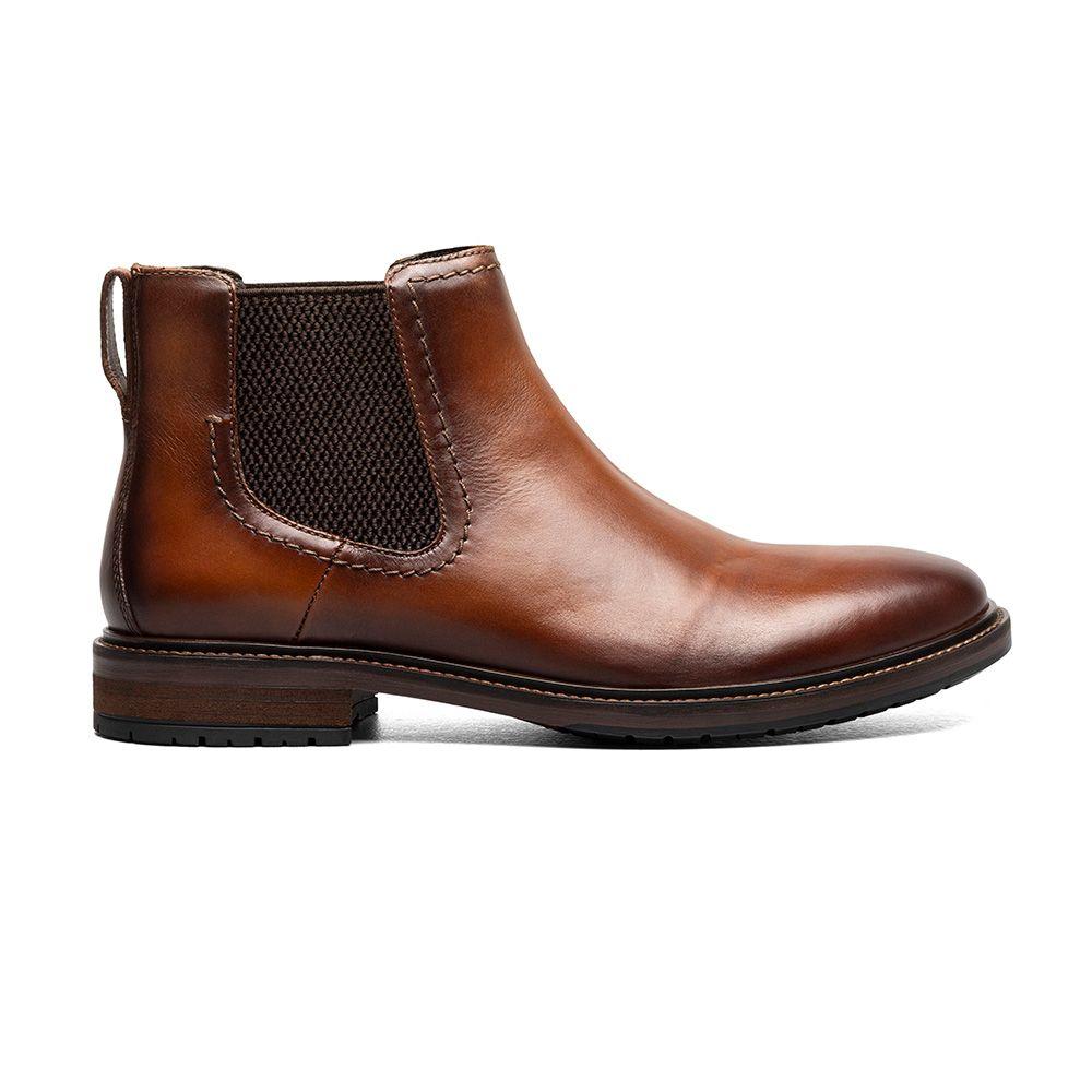 Botines Casual Forge Plain Toe Gore Boot Cognac-2