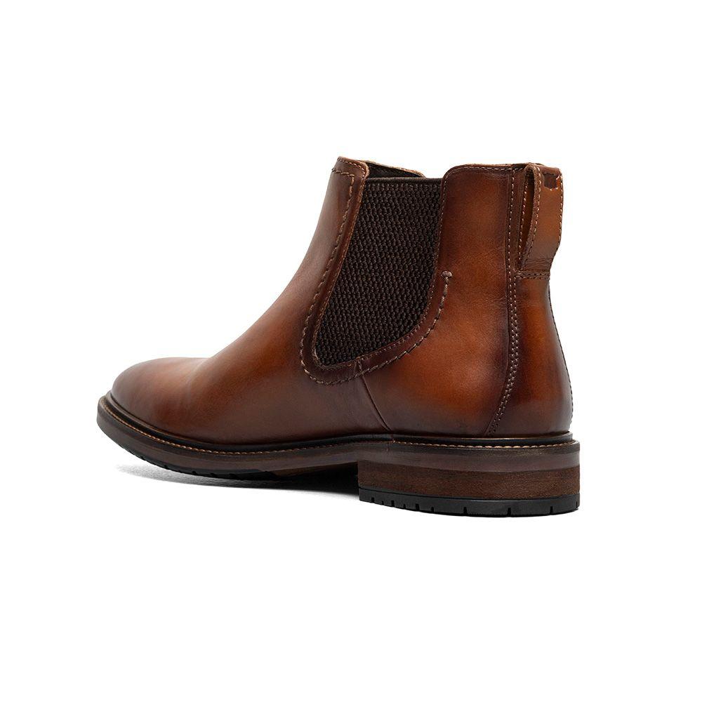 Botines Casual Forge Plain Toe Gore Boot Cognac-7