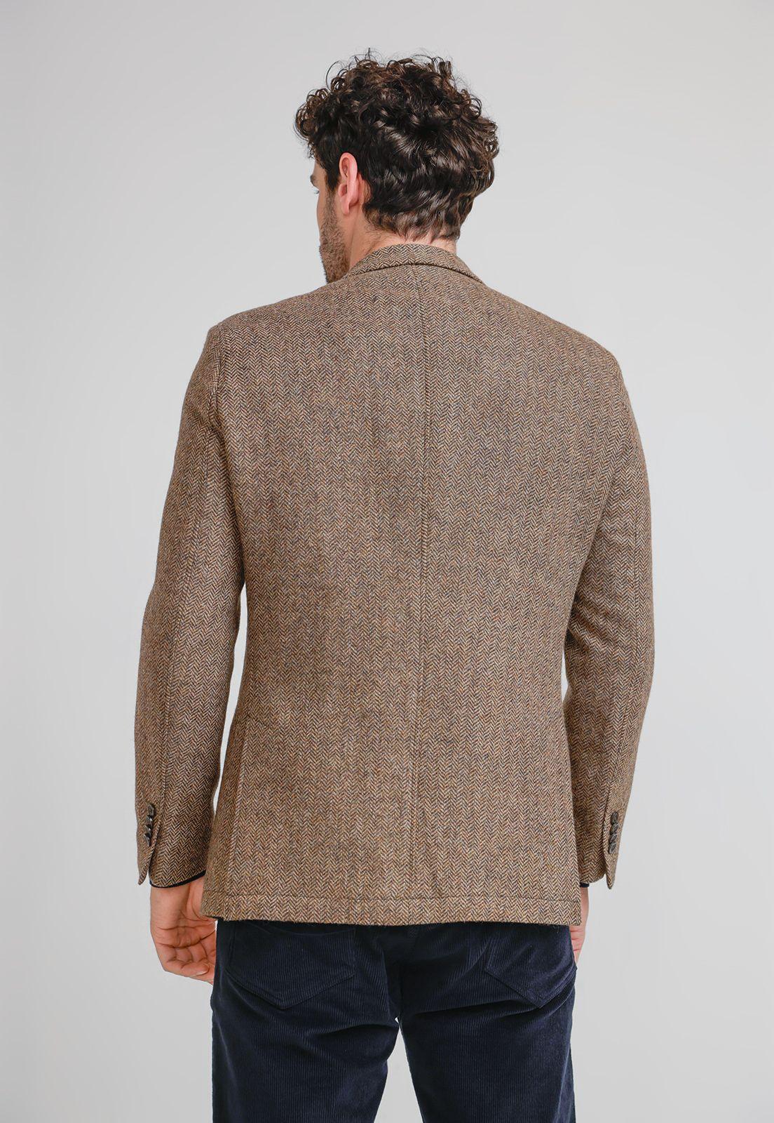 Chaqueta Hombre Lana Cooper Café-1