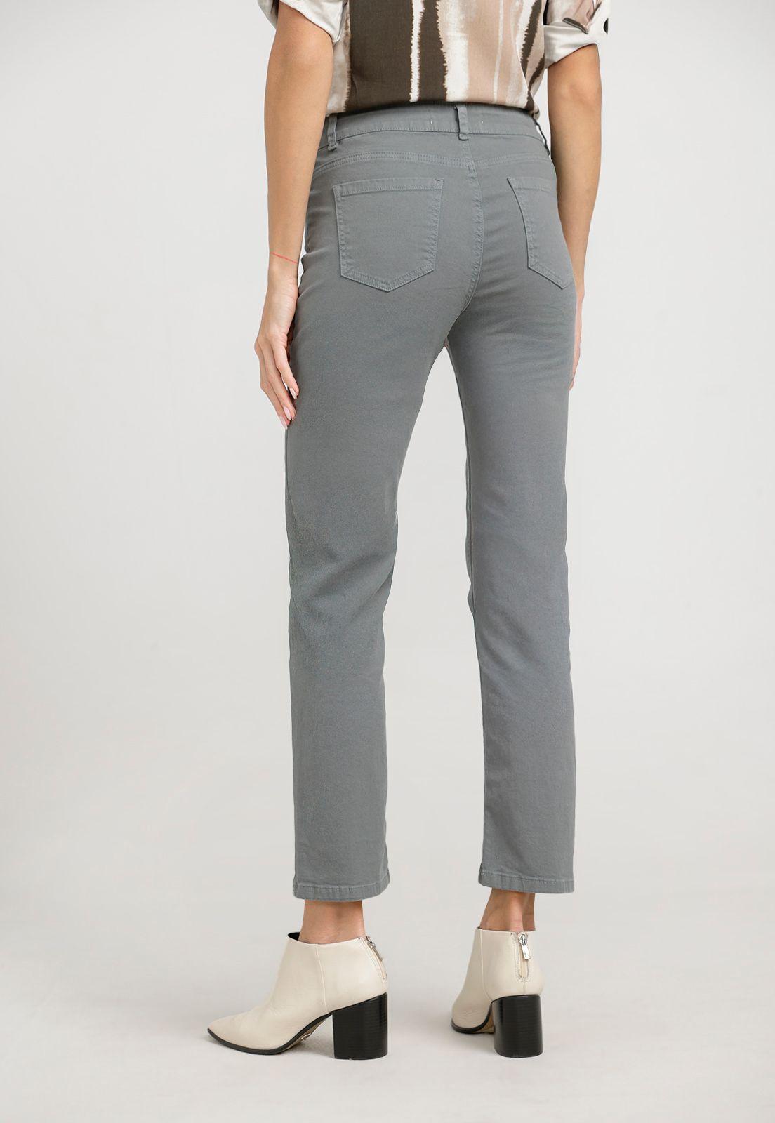 Pantalón Mujer Petra Algodón Peruano Oliva-1