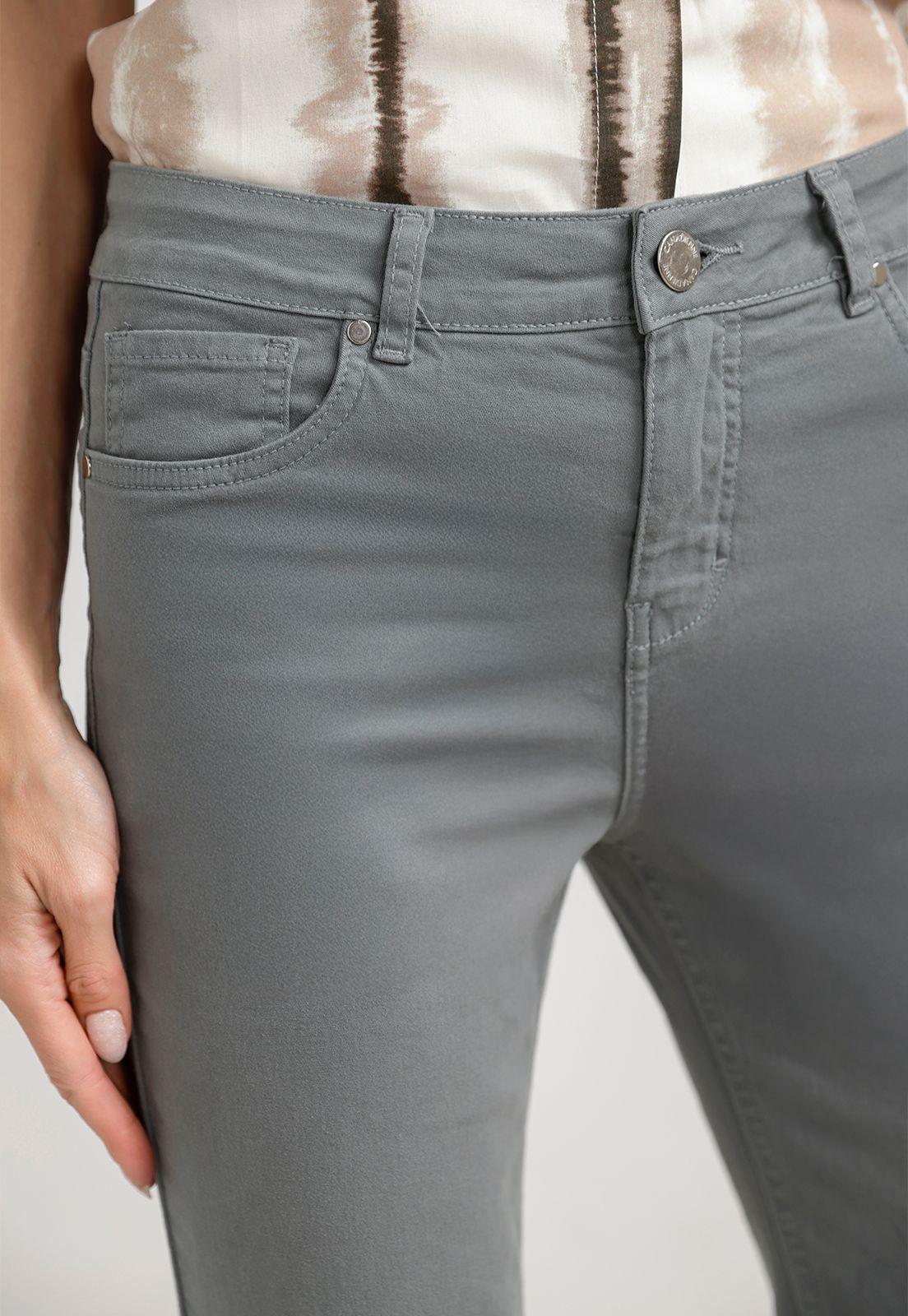 Pantalón Mujer Petra Algodón Peruano Oliva-2