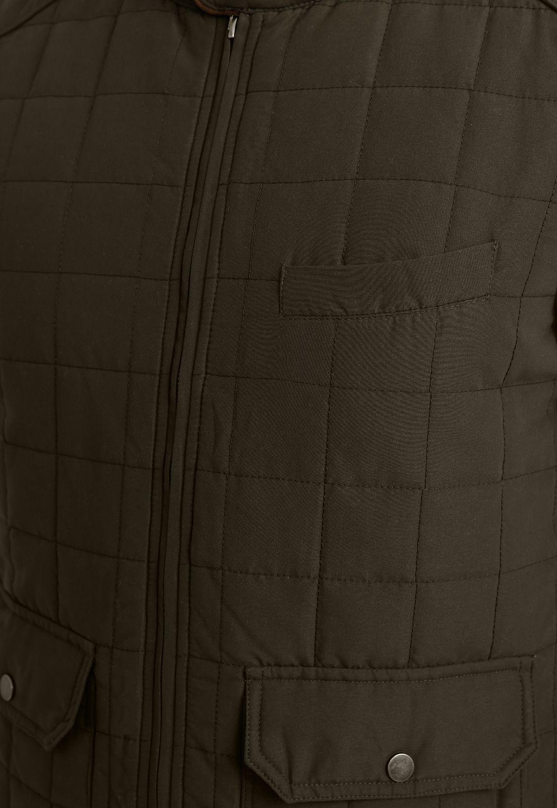 Parka Sin Manga Hombre Truman Verde-2