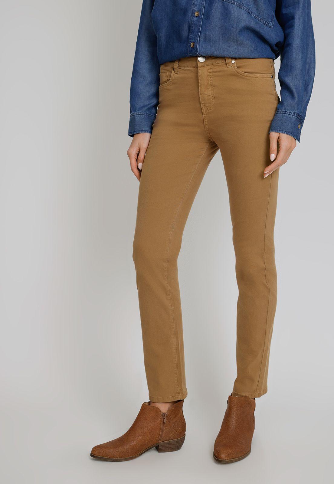 Pantalón De Mujer Ely Camel-0