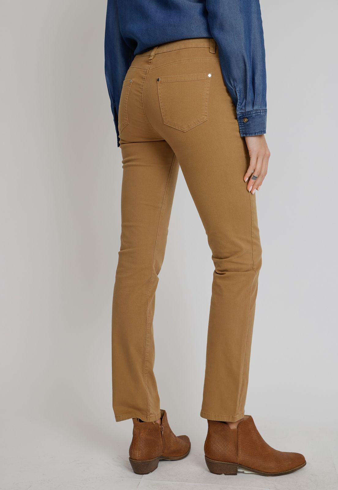 Pantalón De Mujer Ely Camel-1