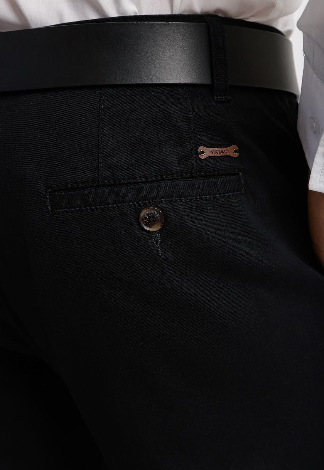 Pantalón Chino Hombre Algodón Vinci Negro-2