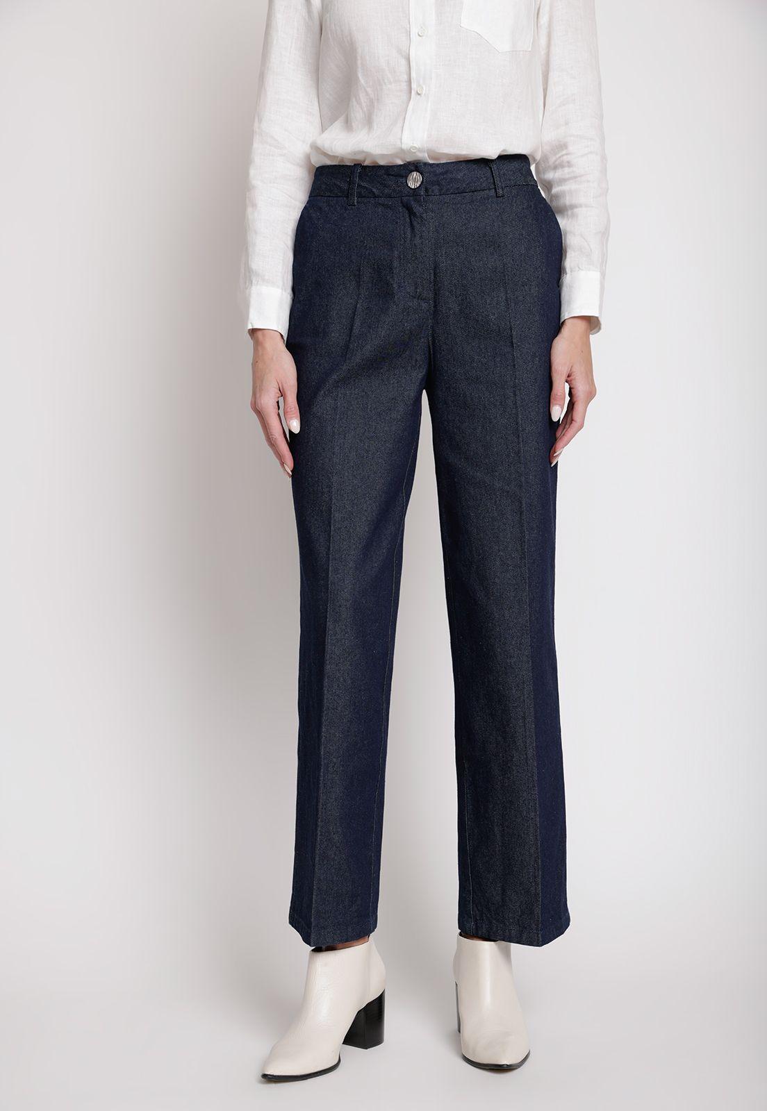 Pantalón de Mujer Modelo Margot Pant Color Indigo-0