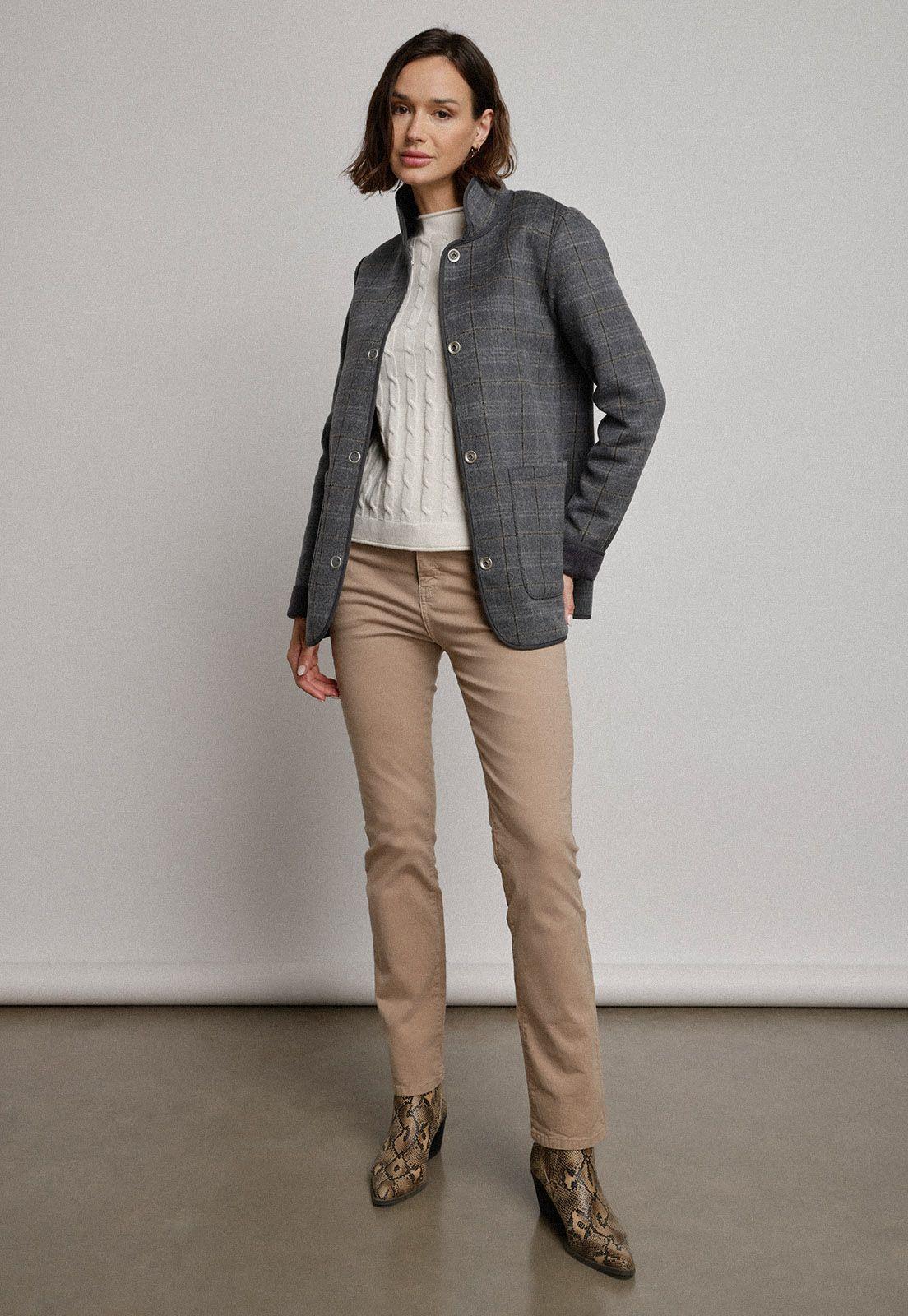 Chaquetón Marlee Reversible Acero-6