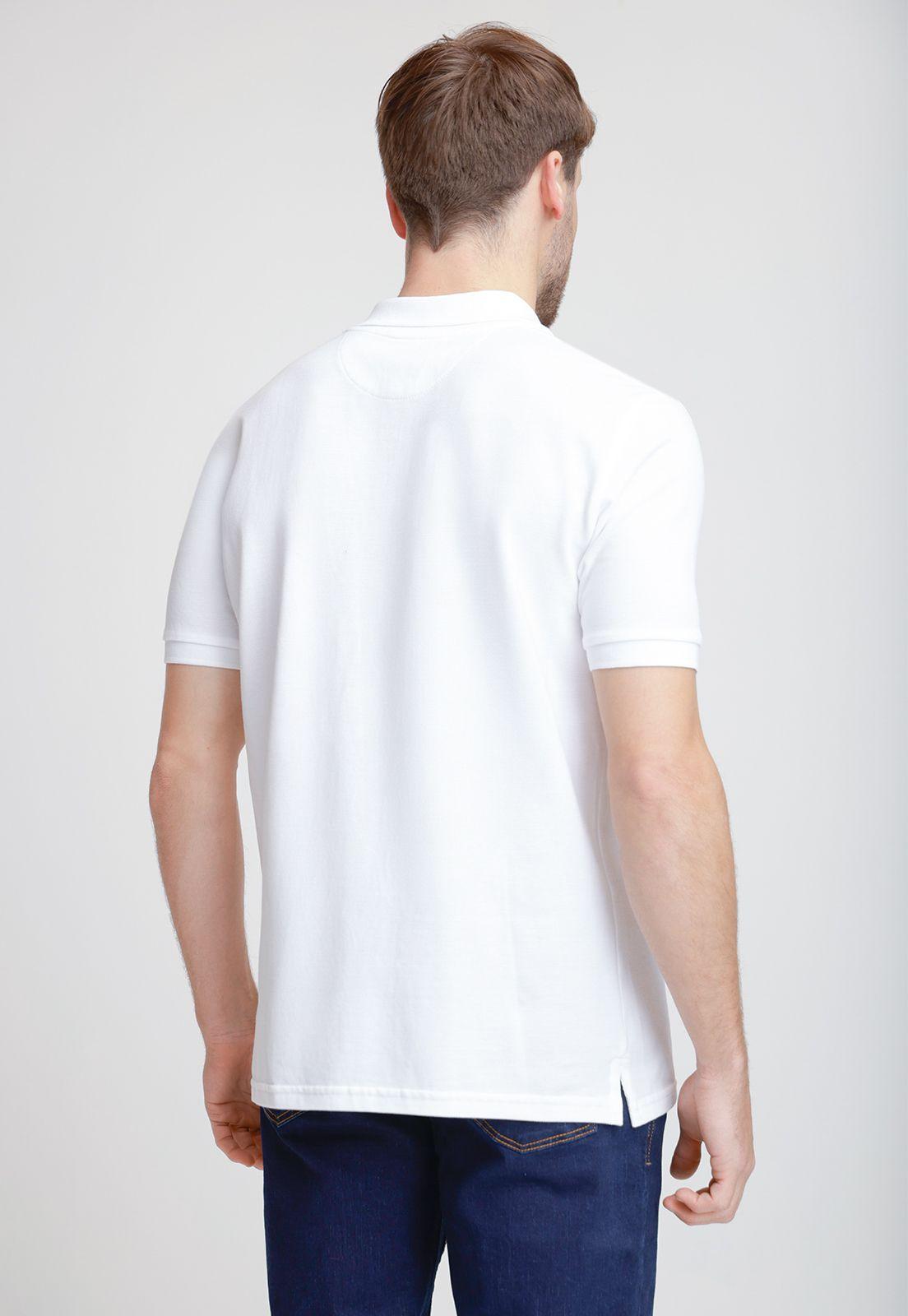 Polera hombre polo Marinni blanco-1