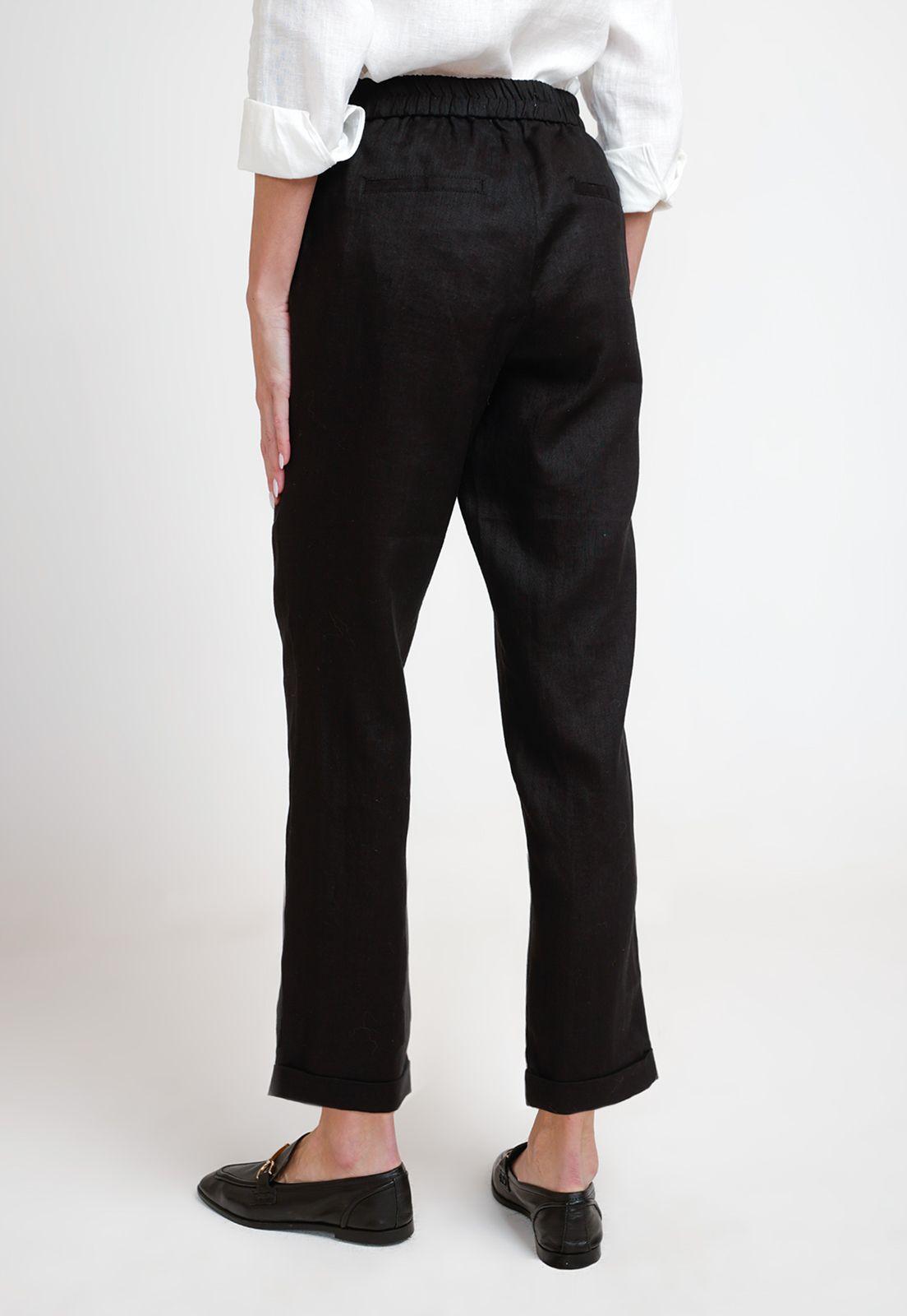 Pantalón de Mujer Modelo Clara Color Negro-1