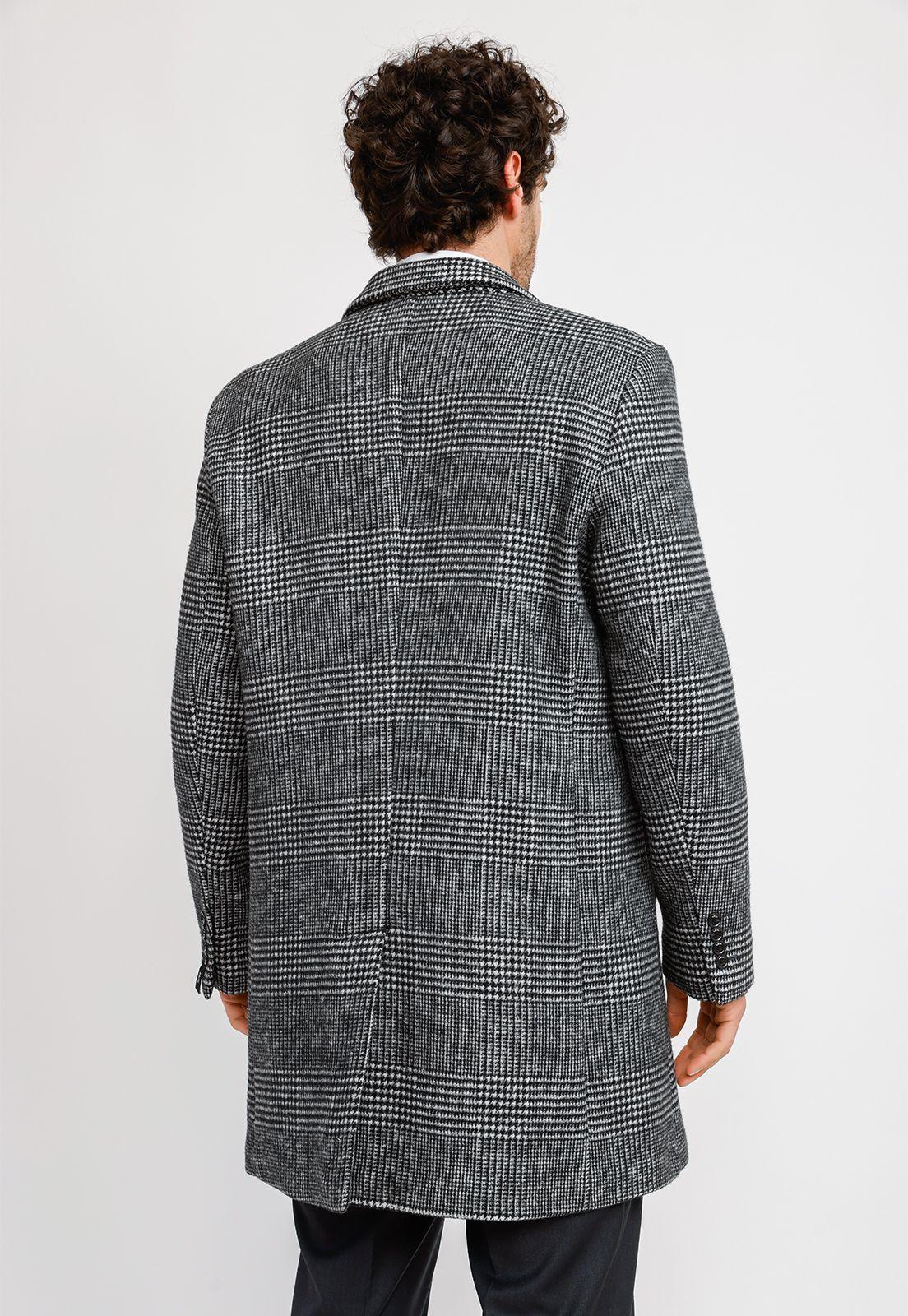 Abrigo Hombre Formal Vercelli Virgilio Negro-1