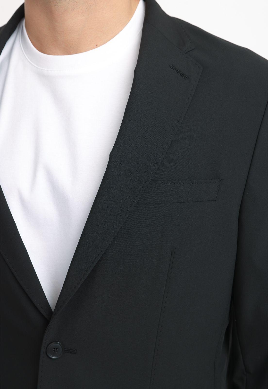 Chaqueta Formal Hombre Negro 4KSJ4410-2