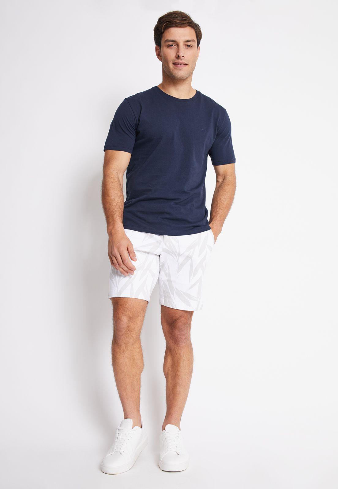 BERMUDA HOMBRE ESTAMPADA BEIGE-3