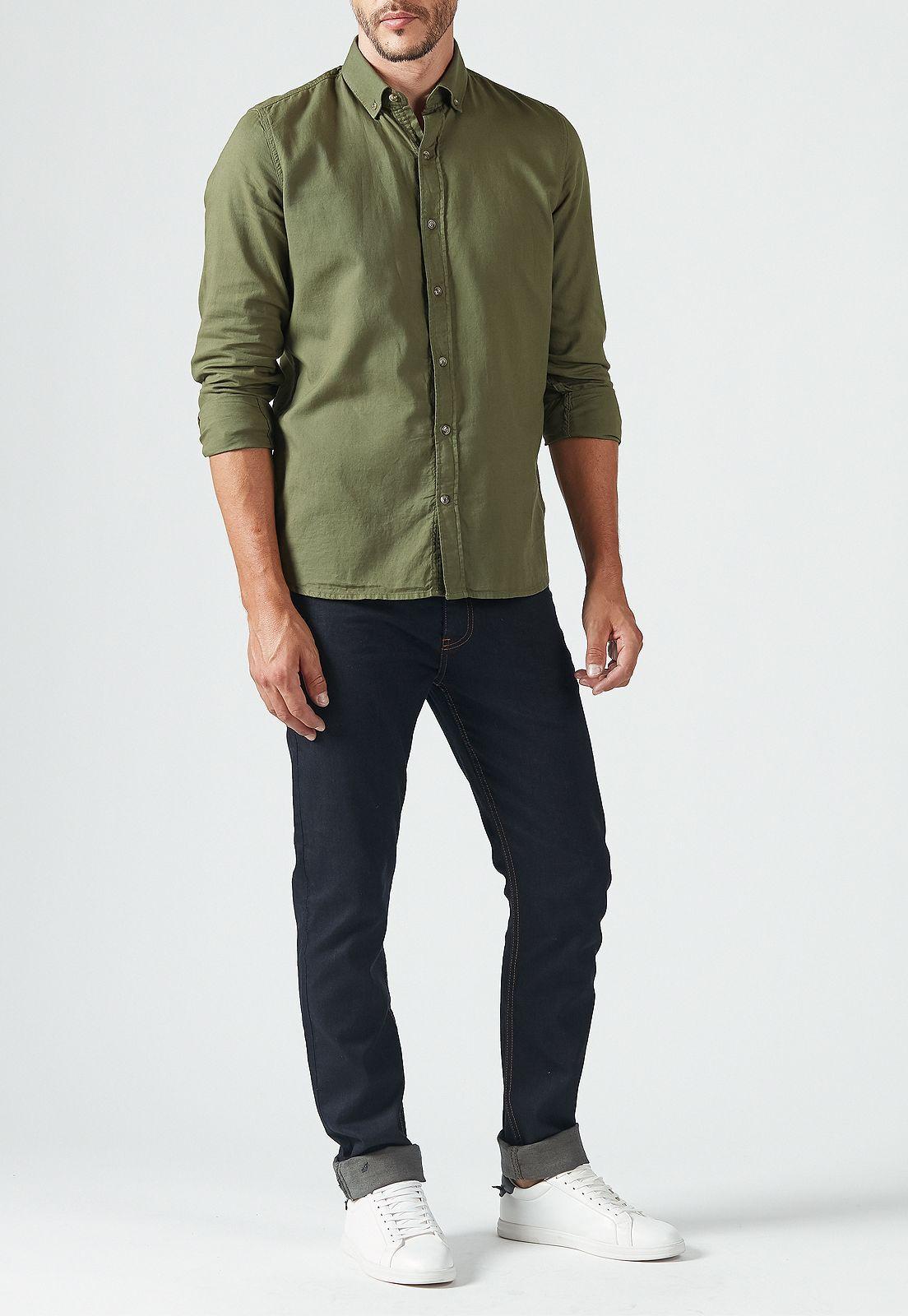 Camisa casual Blake Oliva-3