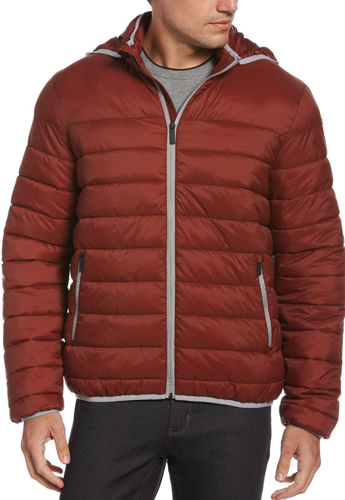 Parka Ligera Acolchada Terracota-0