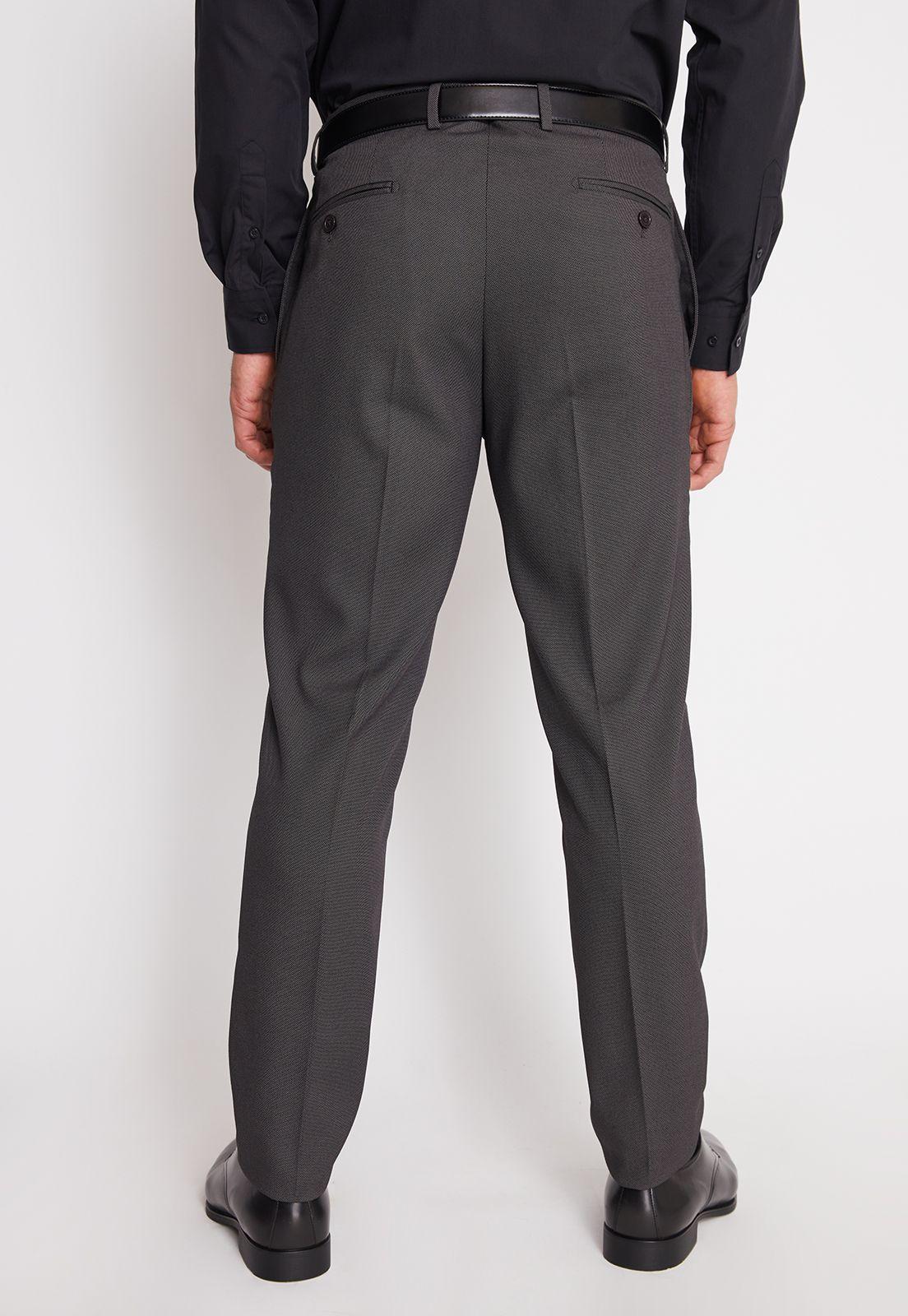 Traje Formal Hombre Slim Texturado Marengo-5