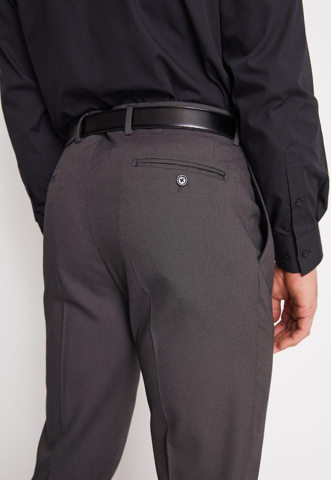 Traje Formal Hombre Slim Texturado Marengo-6
