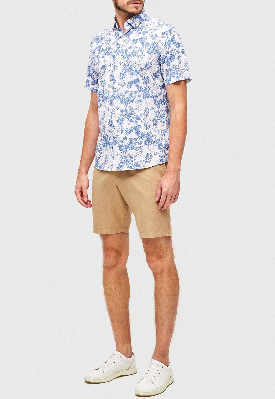 Camisa Casual Bush Celeste-3
