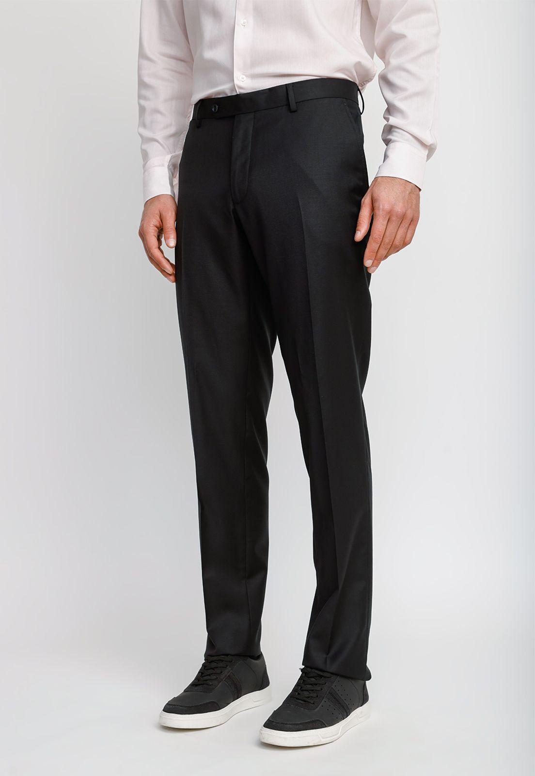 Pantalón Hombre Formal Negro 21090/118F-0
