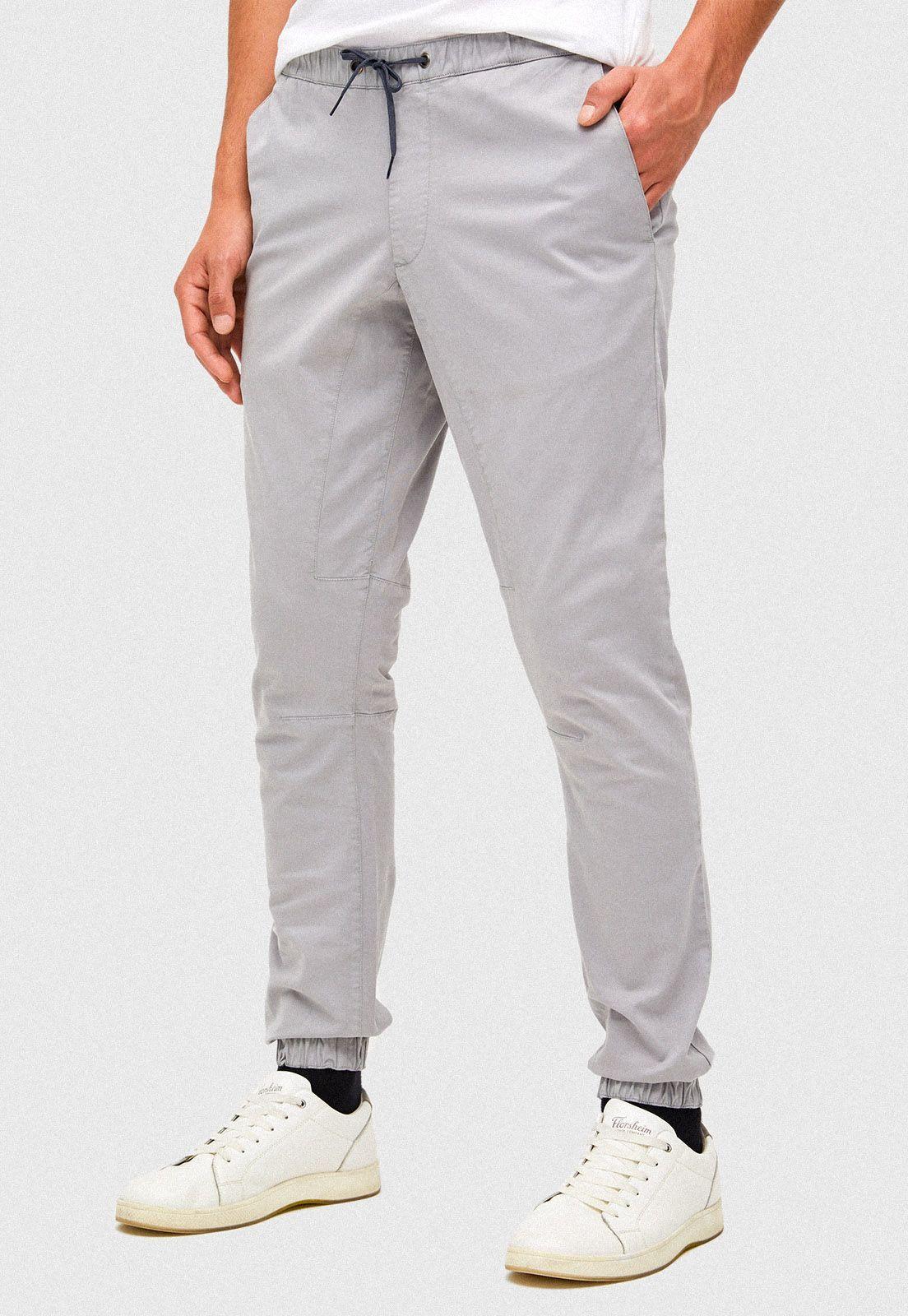 Pantalón jogger Van Gris-0