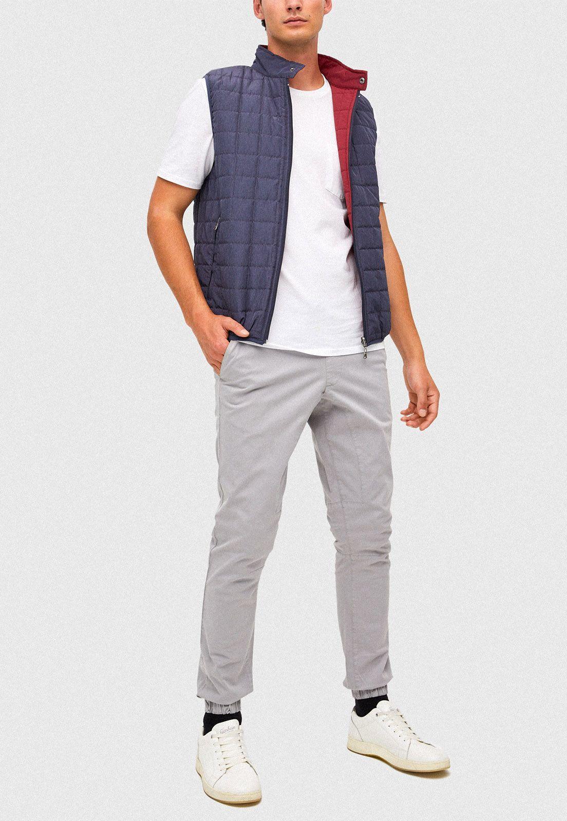 Pantalón jogger Van Gris-3