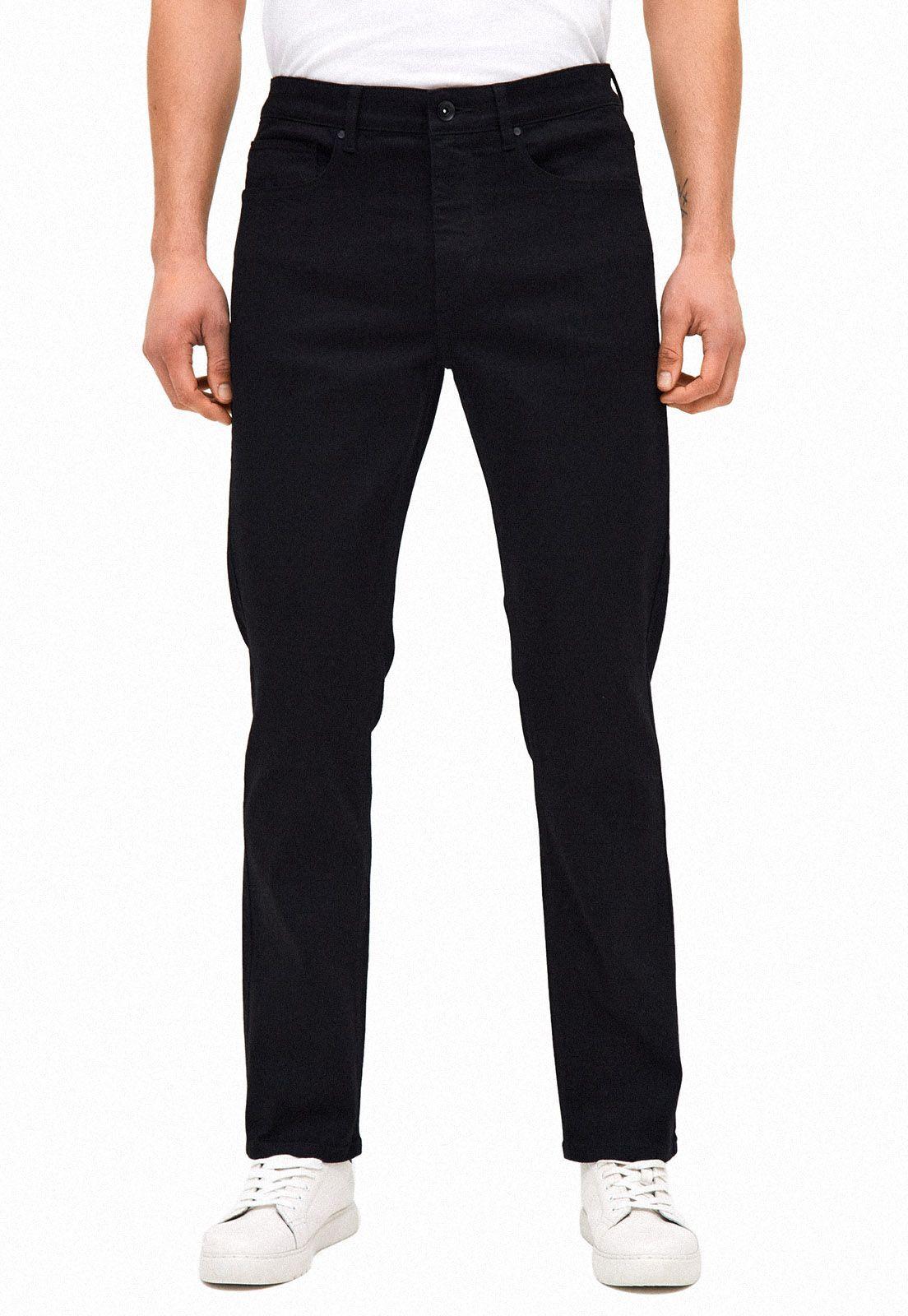 Jeans Stretch Slim Fit Negro-0