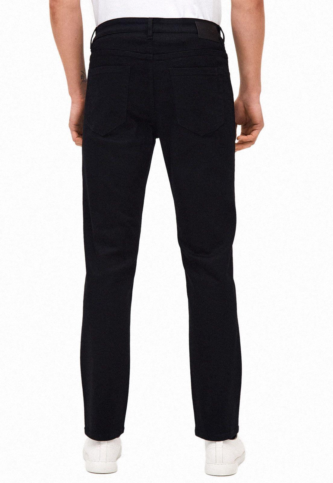 Jeans Stretch Slim Fit Negro-1