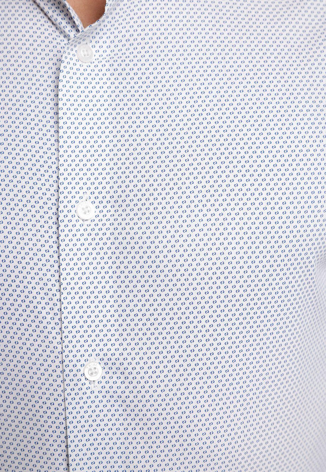 Camisa Formal Dynamic Blanco / Azul-2