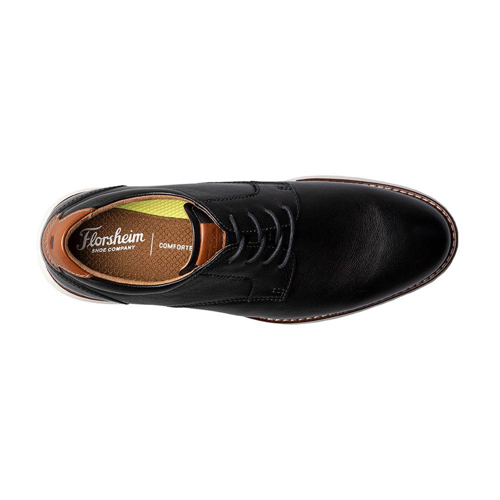Zapatos Casual Launch Plain toe Oxford Negro-5